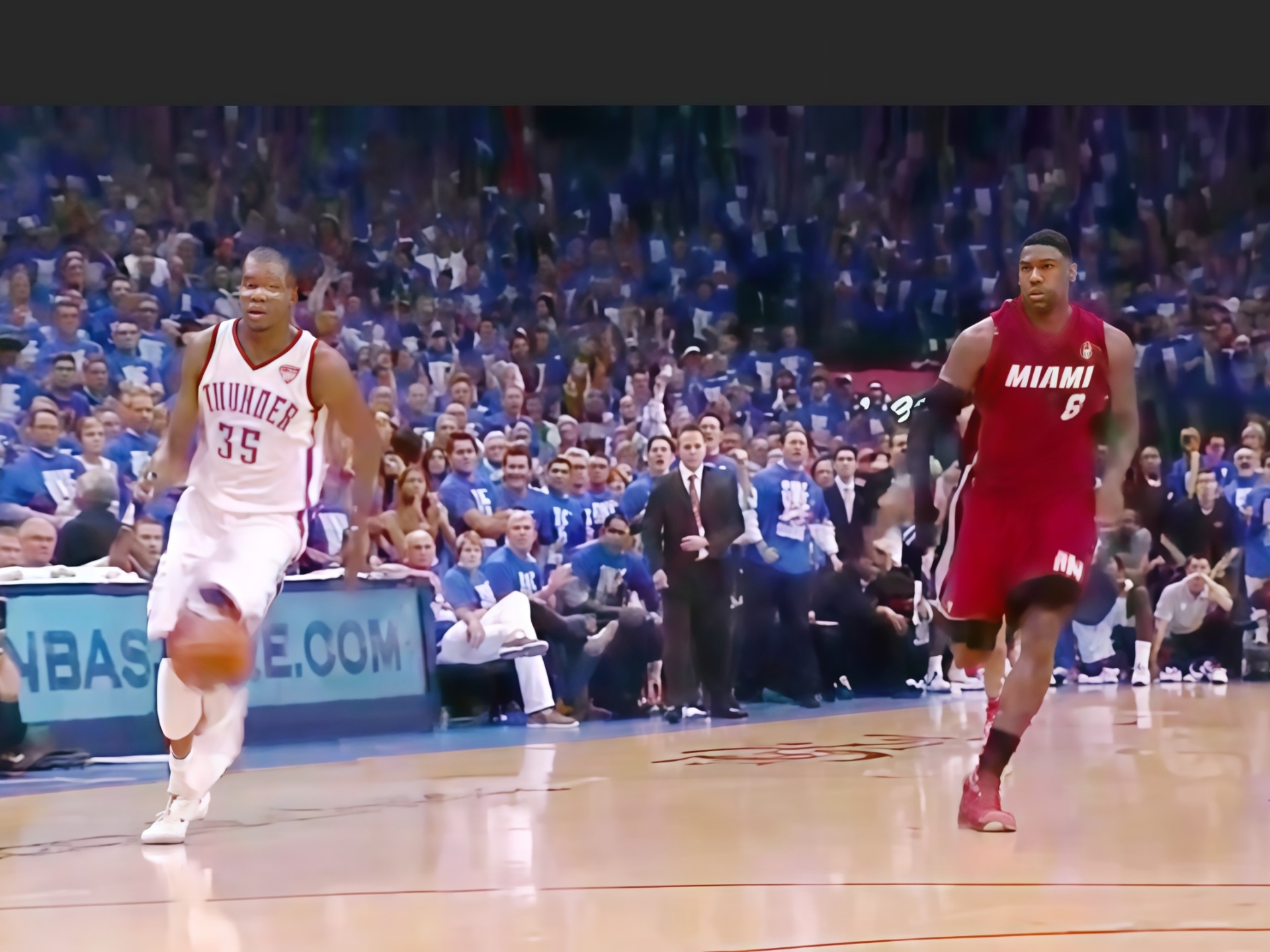  詹姆斯巅峰对决，杜兰特与50激战MAD分钟，挺进下一轮胜负难料！